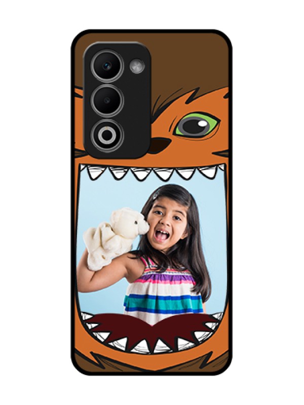 Custom Oppo A5 5G Custom Metal Phone Case - Owl Monster Back Case Design