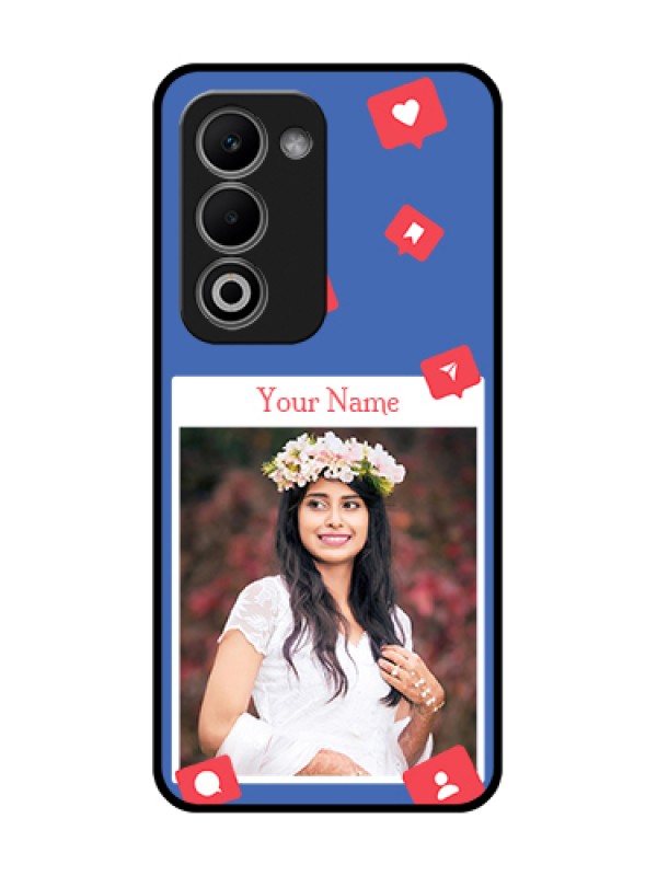 Custom Oppo A5 5G Custom Metal Phone Case - Like Share And Comment Design