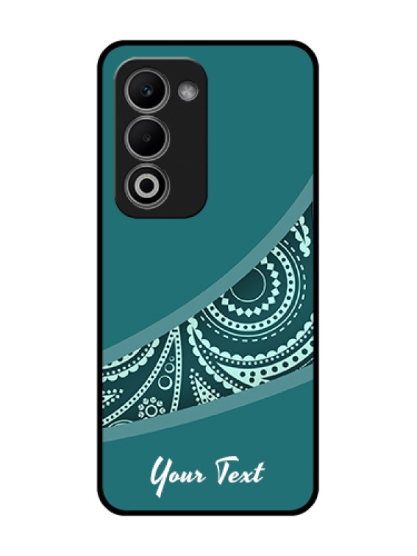 Custom Oppo A5 5G Custom Metal Phone Case - Semi Visible Floral Design