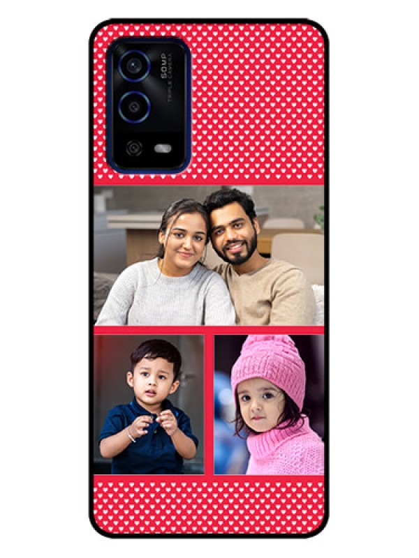 Custom Oppo A55 Custom Metal Phone Case - Bulk Photo Upload Design