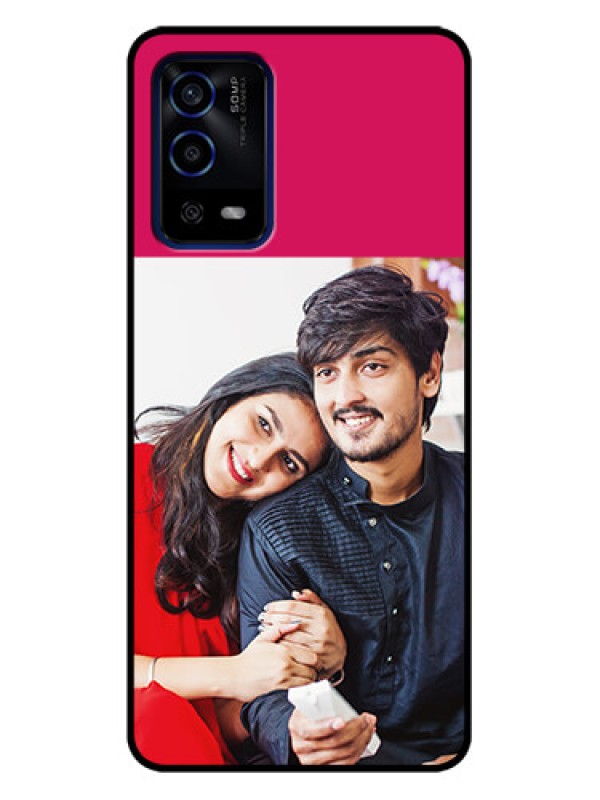 Custom Oppo A55 Custom Metal Phone Case - Anniversary Cover Design