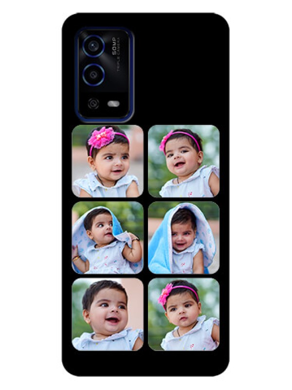 Custom Oppo A55 Custom Metal Phone Case - Multiple Pictures Design