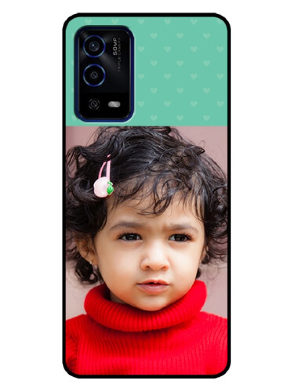 Custom Oppo A55 Custom Metal Phone Case - Lovers Picture Design