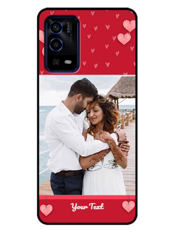 Custom Oppo A55 Custom Metal Phone Case - Valentines Day Design