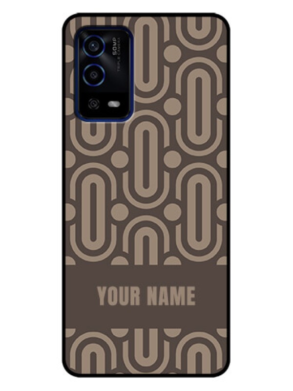 Custom Oppo A55 Custom Metal Phone Case - Captivating Zero Pattern Design