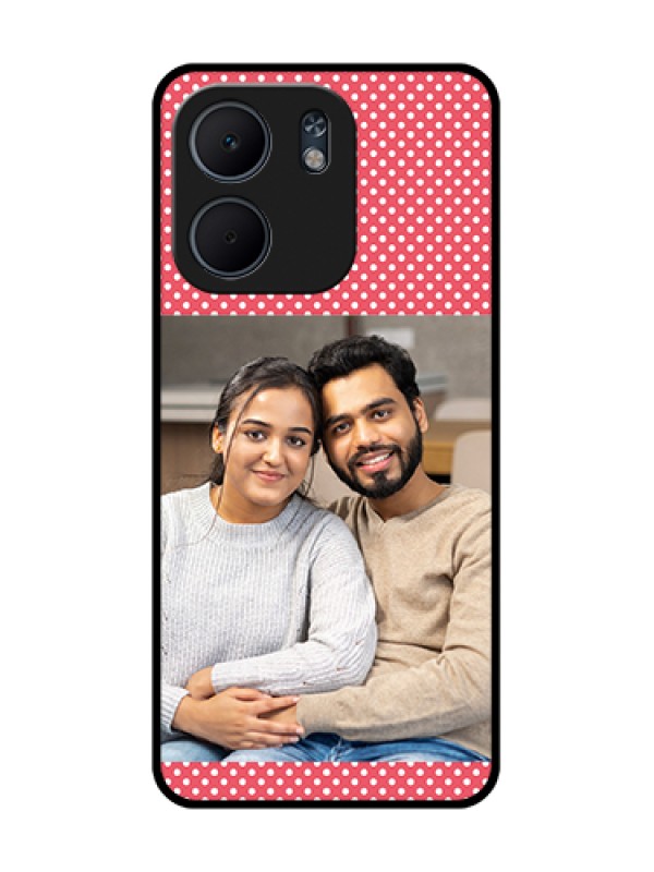 Custom Oppo A5X 4G Custom Metal Phone Case - White Dotted Design