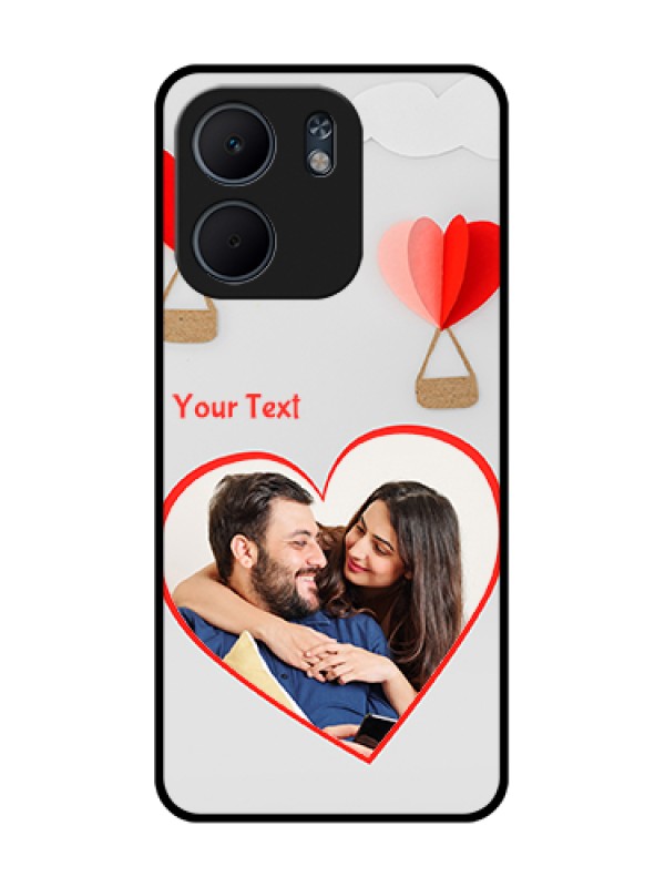 Custom Oppo A5X 4G Custom Metal Phone Case - Parachute Love Design