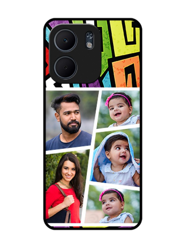 Custom Oppo A5X 4G Custom Metal Phone Case - Graffiti Pattern Design