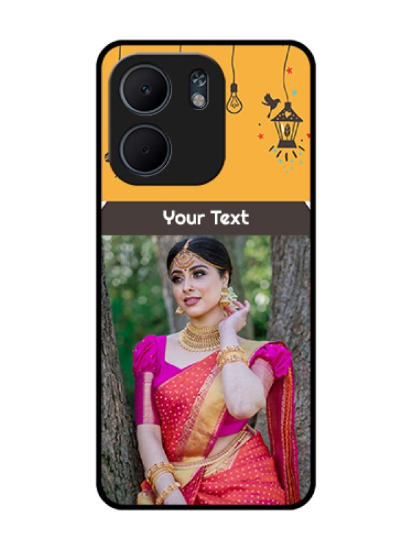 Custom Oppo A5X 4G Custom Metal Phone Case - With Family Picture And Icons