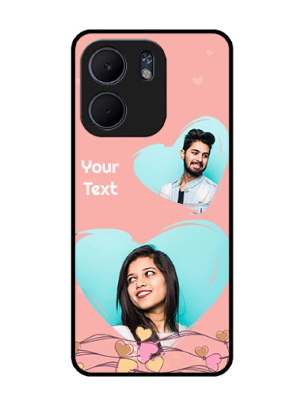 Custom Oppo A5X 4G Custom Metal Phone Case - Love Doodle Design