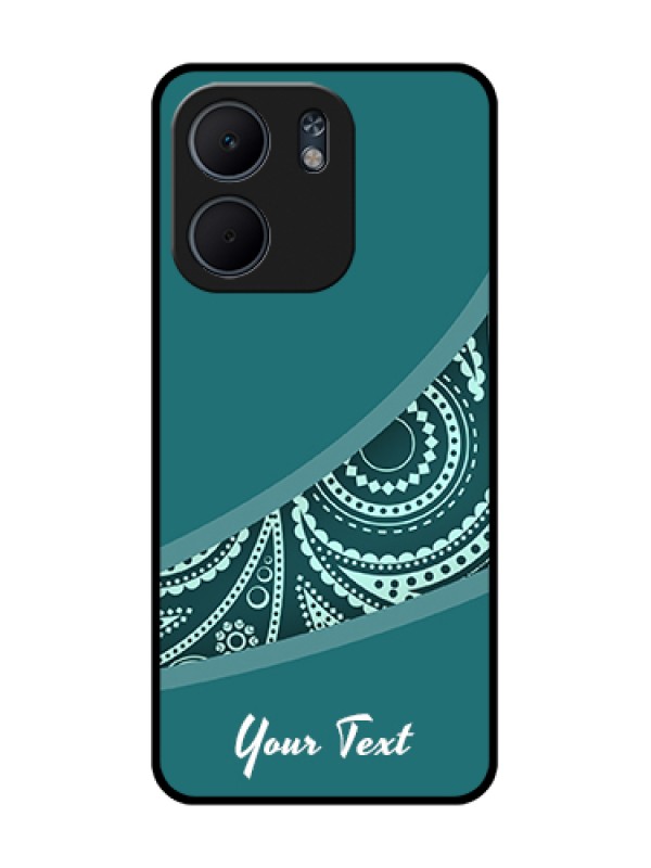 Custom Oppo A5X 4G Custom Metal Phone Case - Semi Visible Floral Design