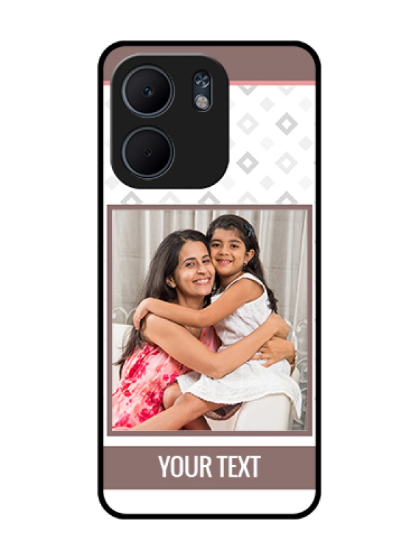 Custom Oppo A5X 5G Custom Metal Phone Case - Simple Diamond Design