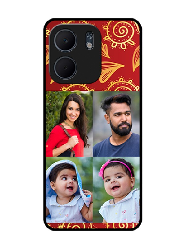 Custom Oppo A5X 5G Custom Metal Phone Case - 4 Image Traditional Design