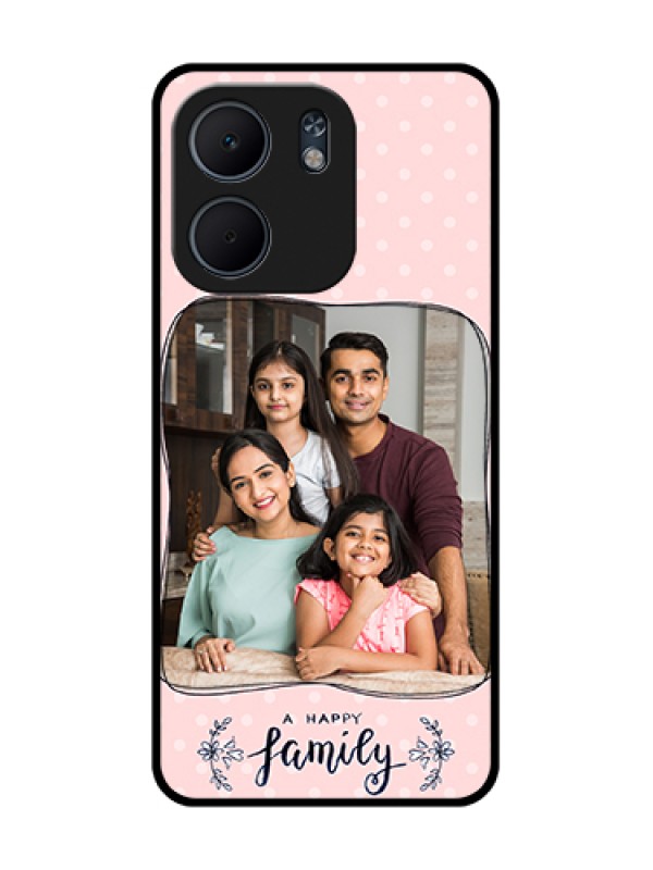 Custom Oppo A5X 5G Custom Metal Phone Case - Family With Dots Design