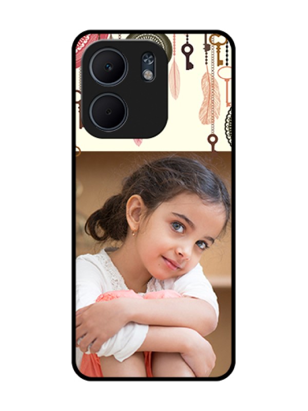 Custom Oppo A5X 5G Custom Metal Phone Case - Boho Style Design