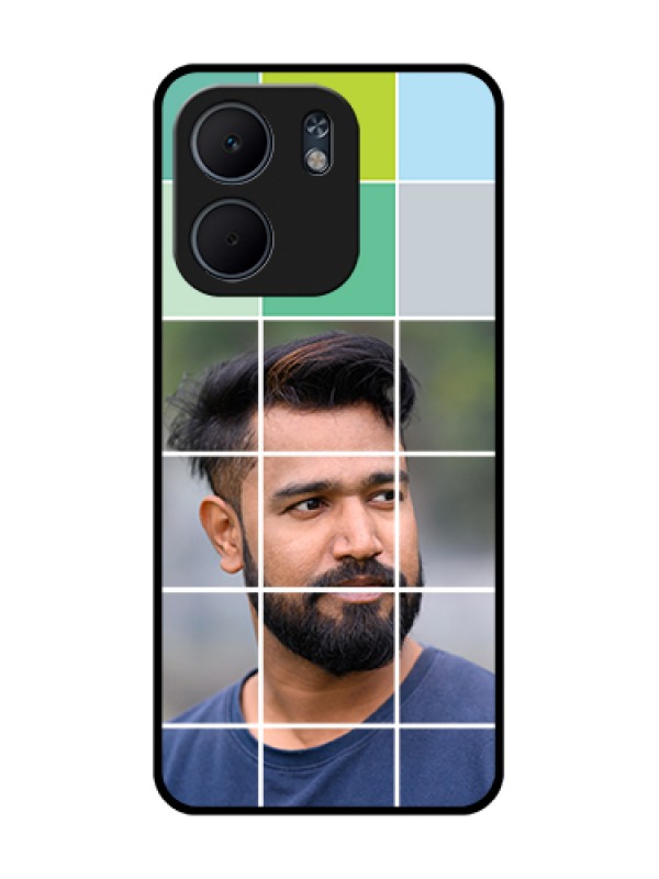 Custom Oppo A5X 5G Custom Metal Phone Case - With White Box Pattern