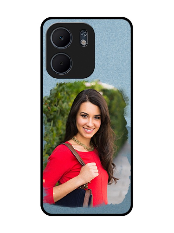 Custom Oppo A5X 5G Custom Metal Phone Case - Grunge Line Art Design