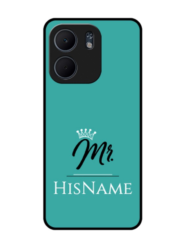 Custom Oppo A5X 5G Custom Metal Phone Case - Mr With Name Design