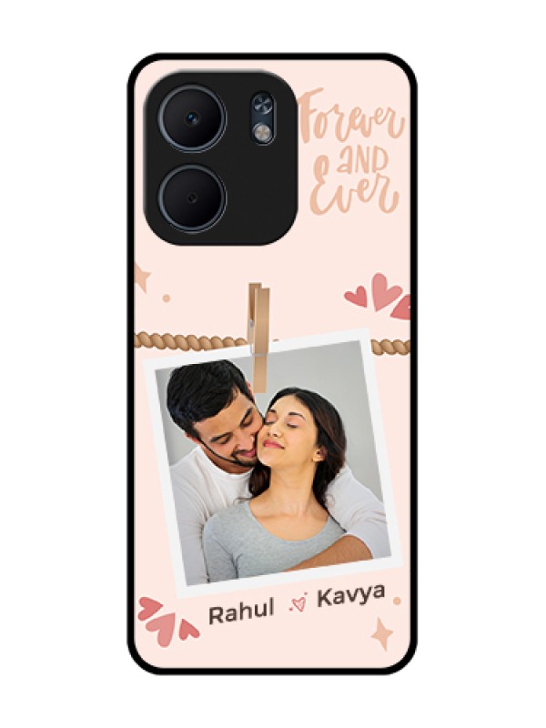 Custom Oppo A5X 5G Custom Metal Phone Case - Forever And Ever Love Design