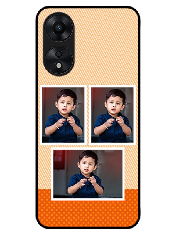 Custom Oppo A78 5G Custom Metal Phone Case - Bulk Photos Upload Design