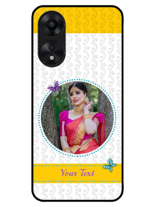 Custom Oppo A78 5G Custom Metal Phone Case - Girls Premium Case Design