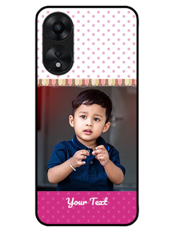 Custom Oppo A78 5G Custom Metal Phone Case - Cute Girls Cover Design