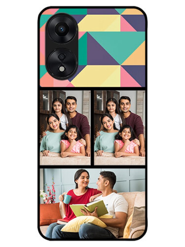 Custom Oppo A78 5G Custom Metal Phone Case - Bulk Pic Upload Design