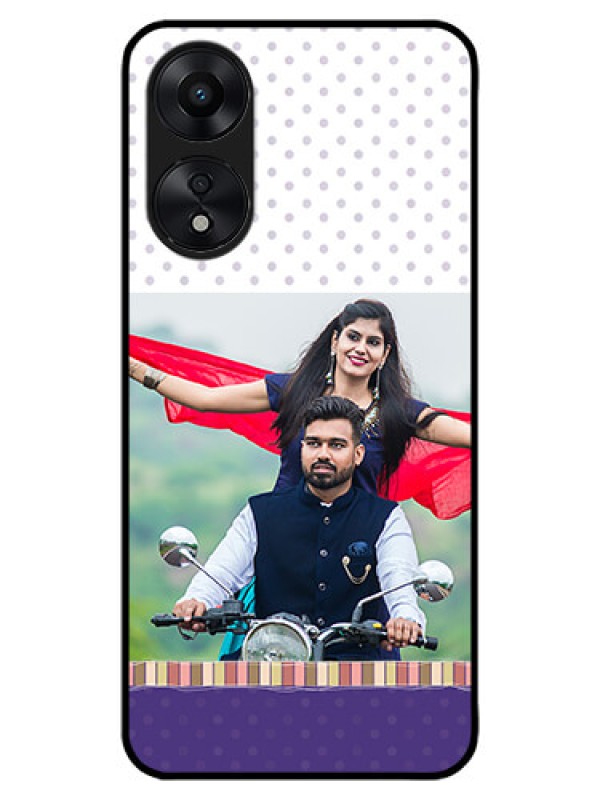 Custom Oppo A78 5G Custom Metal Phone Case - Cute Family Design