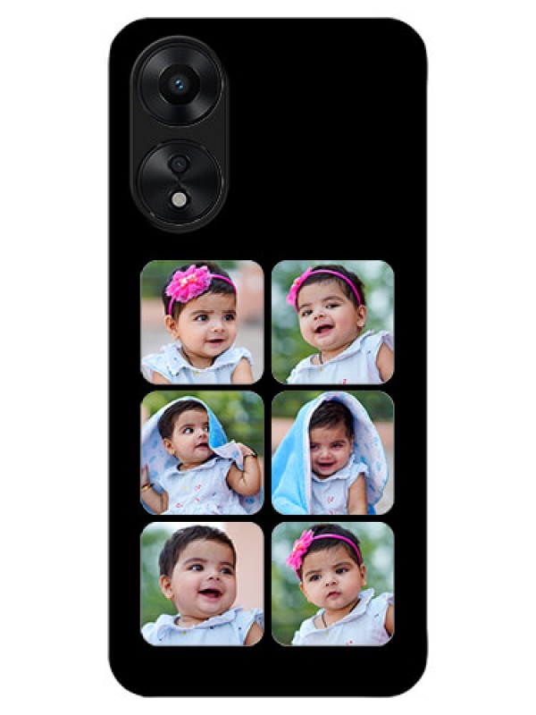 Custom Oppo A78 5G Custom Metal Phone Case - Multiple Pictures Design