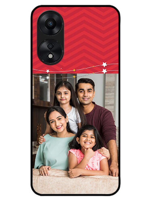 Custom Oppo A78 5G Custom Metal Phone Case - Happy Family Design