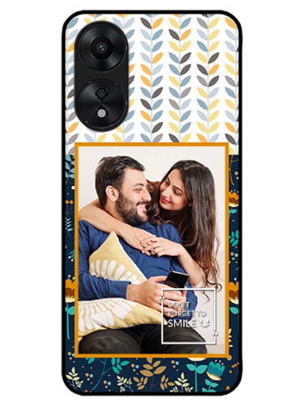 Custom Oppo A78 5G Custom Metal Phone Case - Pattern Design