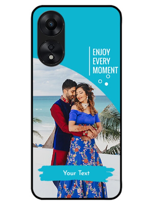 Custom Oppo A78 5G Custom Metal Phone Case - Happy Moment Design