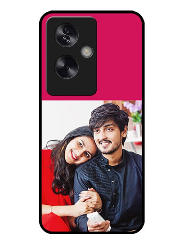 Custom Oppo A79 5G Custom Metal Phone Case - Anniversary Cover Design