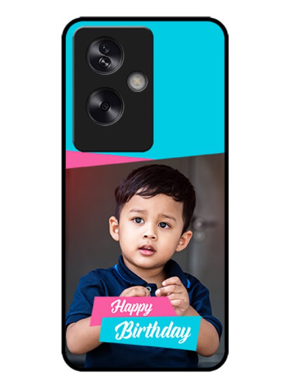 Custom Oppo A79 5G Custom Metal Phone Case - Image Holder With 2 Color Design