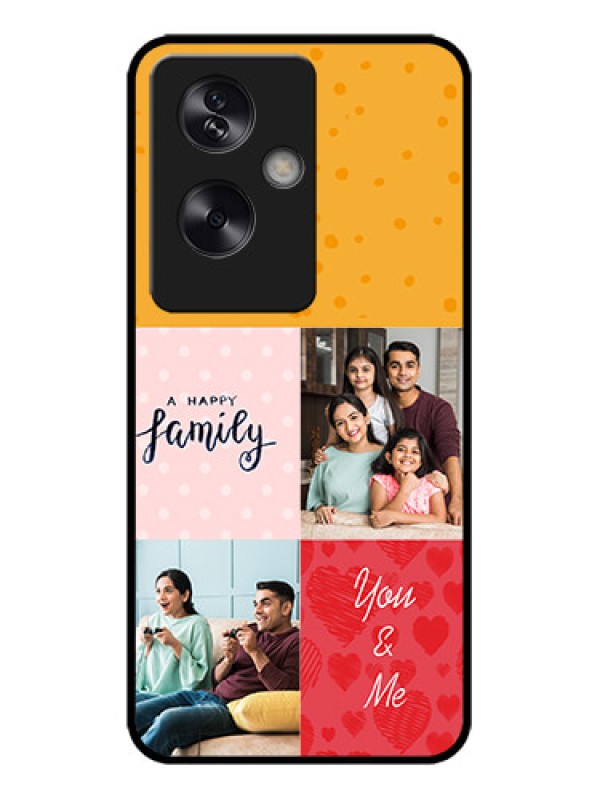 Custom Oppo A79 5G Custom Metal Phone Case - Images With Quotes Design