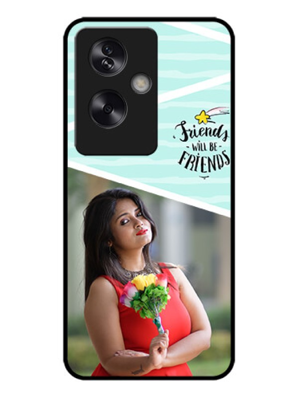 Custom Oppo A79 5G Custom Metal Phone Case - Friends Picture Icon Design