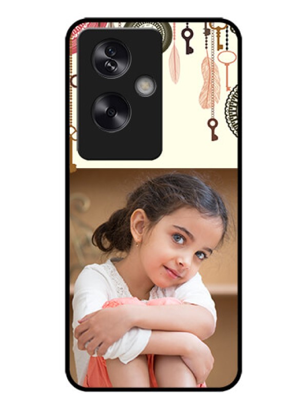 Custom Oppo A79 5G Custom Metal Phone Case - Boho Style Design