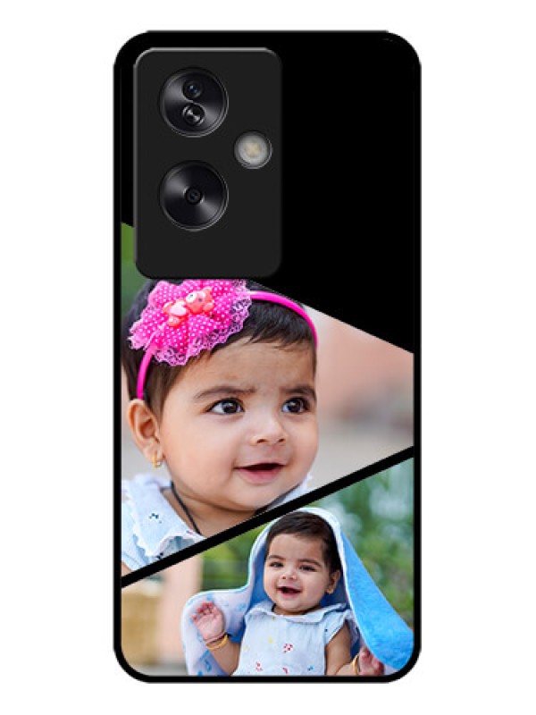 Custom Oppo A79 5G Custom Metal Phone Case - Semi Cut Design