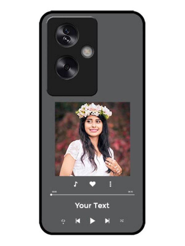 Custom Oppo A79 5G Custom Metal Phone Case - Play The Music Design