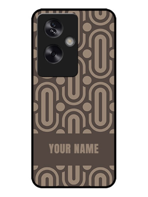 Custom Oppo A79 5G Custom Metal Phone Case - Captivating Zero Pattern Design