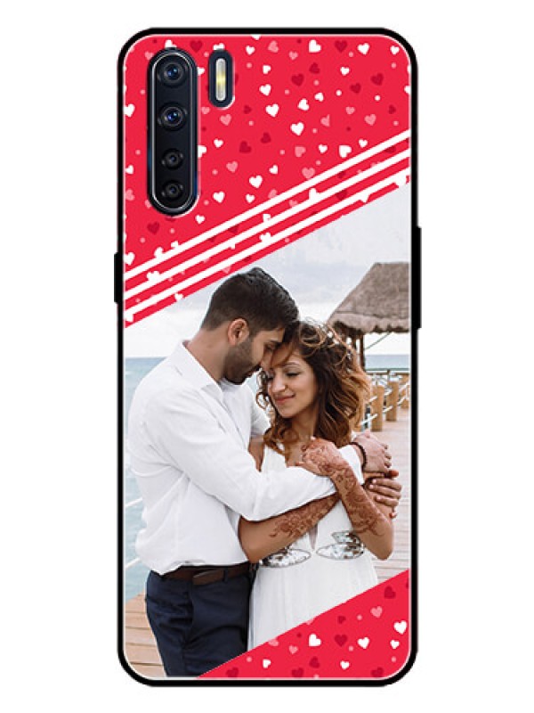 Custom Oppo F15 Custom Metal Phone Case - Valentines Gift Design