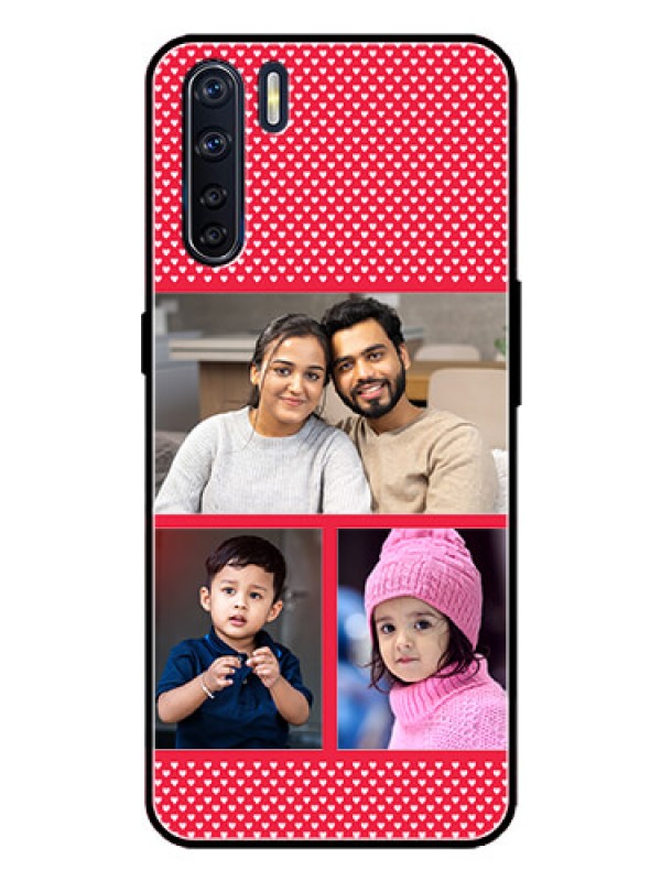 Custom Oppo F15 Custom Metal Phone Case - Bulk Photo Upload Design