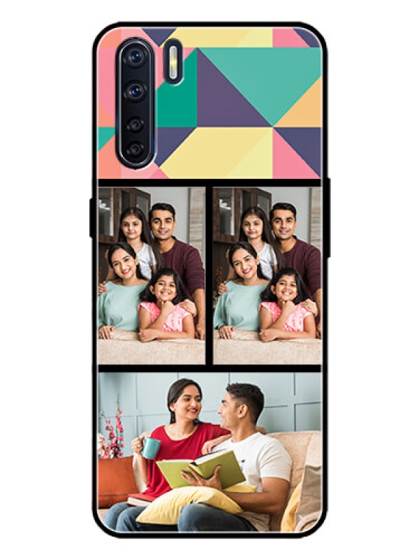 Custom Oppo F15 Custom Metal Phone Case - Bulk Pic Upload Design