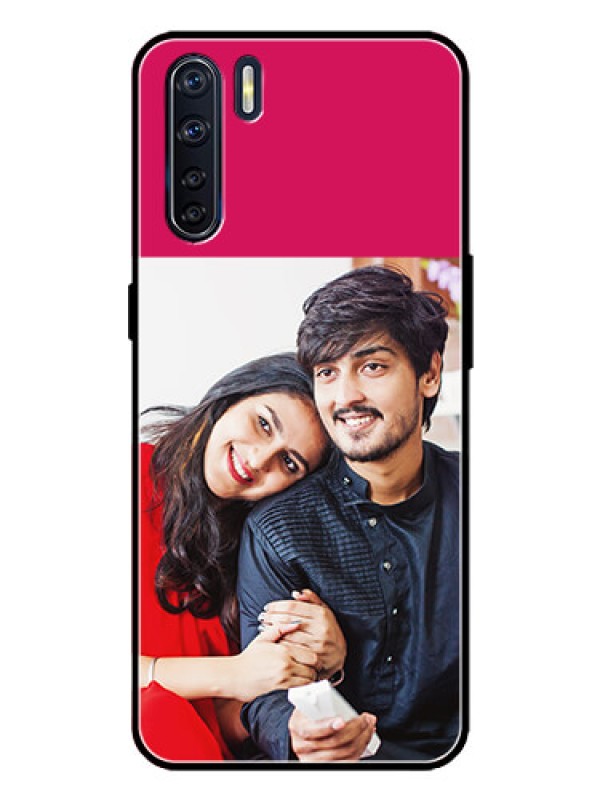 Custom Oppo F15 Custom Metal Phone Case - Anniversary Cover Design