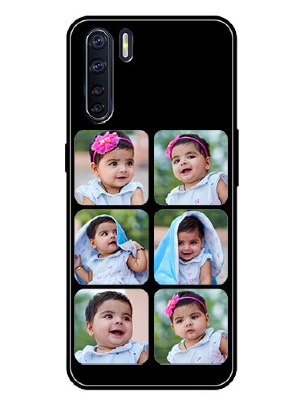 Custom Oppo F15 Custom Metal Phone Case - Multiple Pictures Design