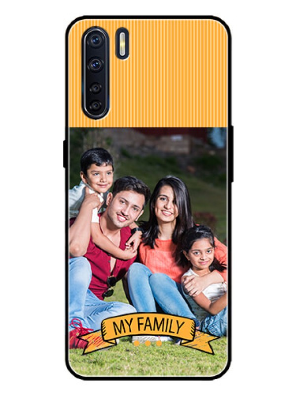 Custom Oppo F15 Custom Metal Phone Case - My Family Design