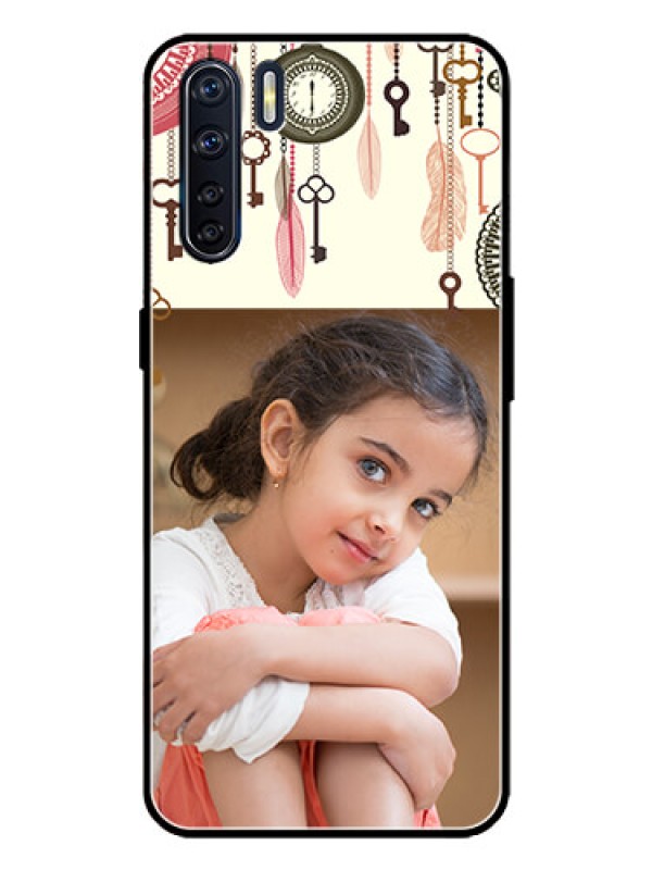 Custom Oppo F15 Custom Metal Phone Case - Boho Style Design