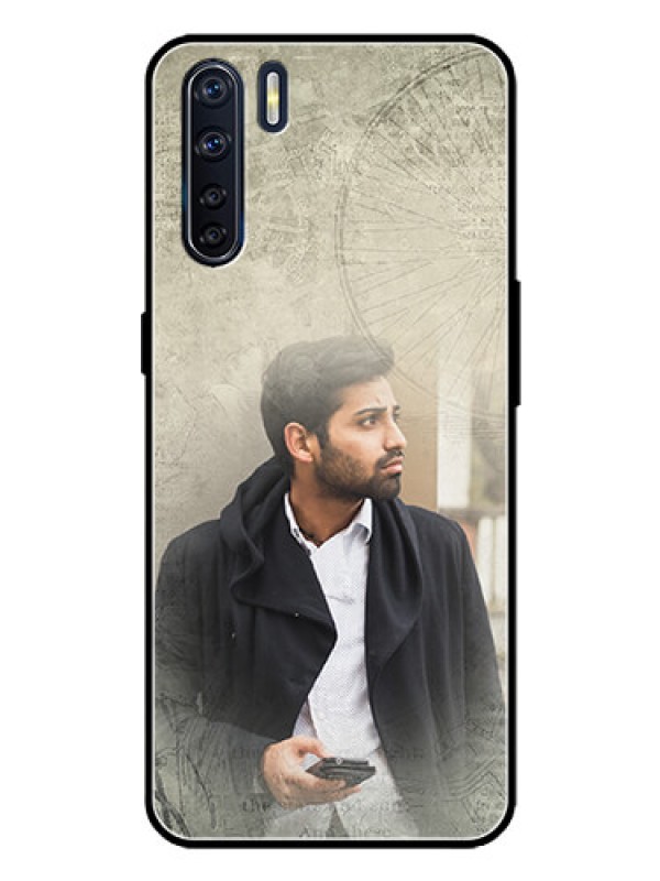 Custom Oppo F15 Custom Metal Phone Case - With Vintage Design