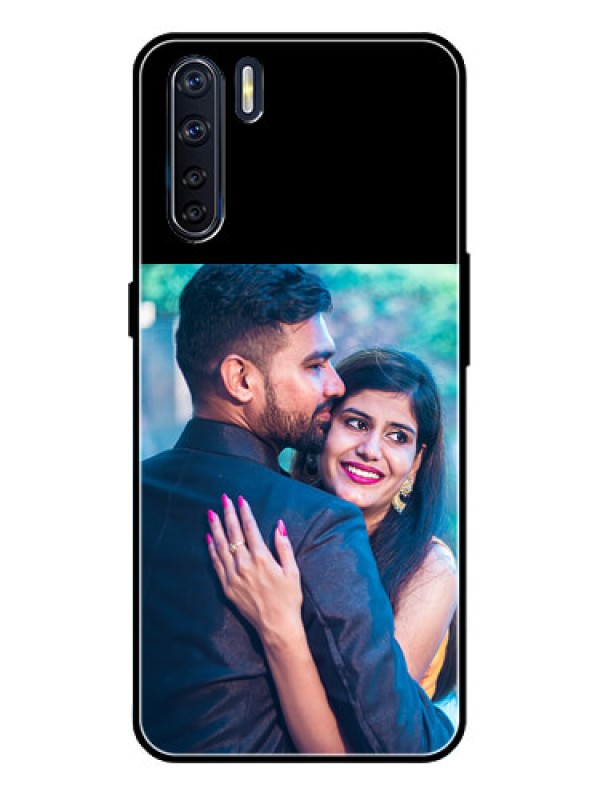 Custom Oppo F15 Custom Metal Phone Case - Upload Full Picture With Custom Color Design