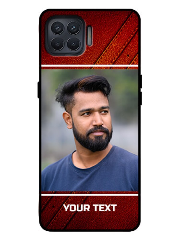 Custom Oppo F17 Pro Custom Metal Phone Case - Leather Phone Case Design